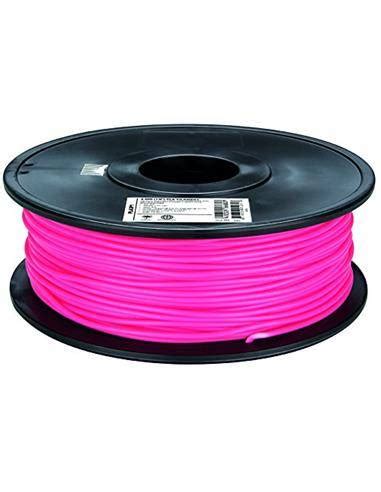 Bobina Filamento Pla Mm Rosa Fluorescente Para Impresora D