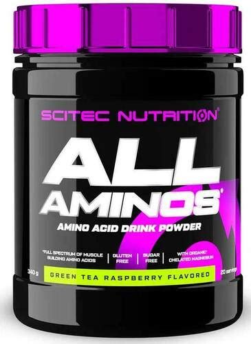 All Aminos, Аминокислоты 340 гр→ Scitec Nutrition ᐈ Купить в Казахстане ...