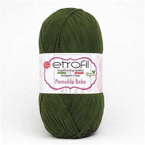 Etrofil Pamuklu Bebe / Koyu Haki / 74030