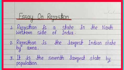 Lines Essay On Rajasthan In English Few Lines On Rajasthan