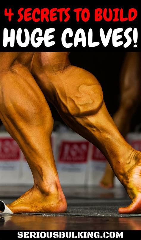 4 Muscle Building Secrets For Huge Calves Learn How To Build Massive