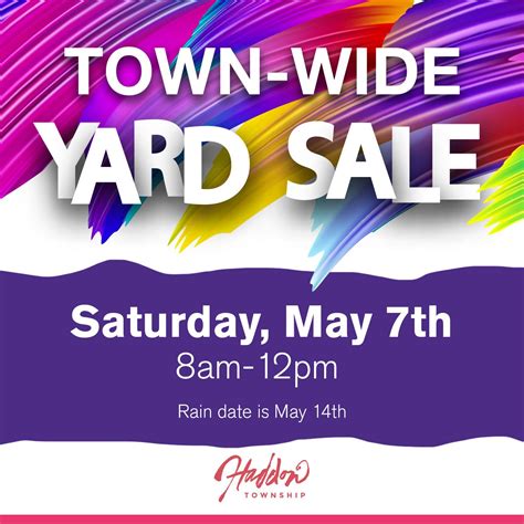 Hackettstown Town Wide Garage Sale 2025 - Kelly E. Ballard