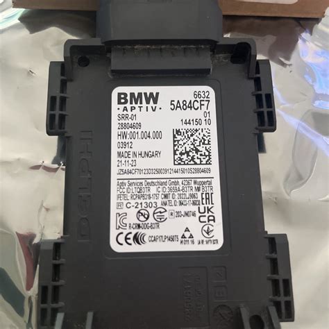 New OEM BMW Radar Sensor Close Range 5A84CF7 66 32 5 A84 CF7 EBay