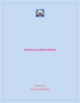 Americas Manifest Destiny Arafatrohoman Flip Pdf Anyflip