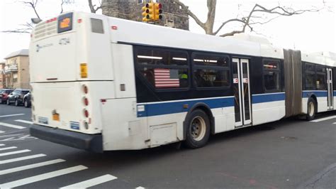 Mta New York City Bus 2012 New Flyer Xd60 4734 Audio Recording Youtube