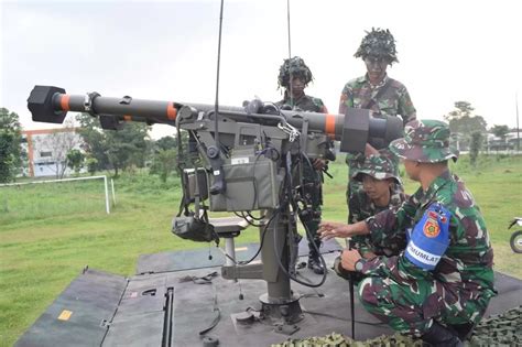 Yonarhanud Kostrad Latihan Operasionalkan Rudal Mistral Krjogja