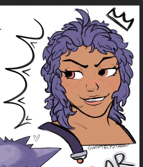 Human Gengar Fan Art By Me Rpokemon