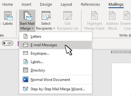 Microsoft Word Mail Merge Couturevvti