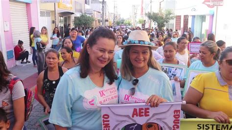 Passeata de abertura da IX Semana do Bebê de Sobral CE 18 05 19