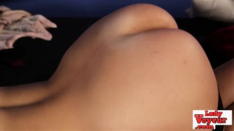 Gorgeous Voyeur British Babe Writhing Sexily