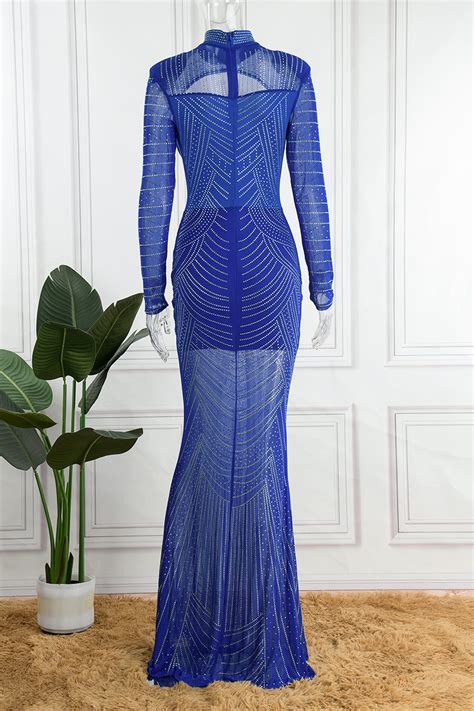 Wholesale Black Sexy Patchwork Hot Drilling Hollowed Out Half A