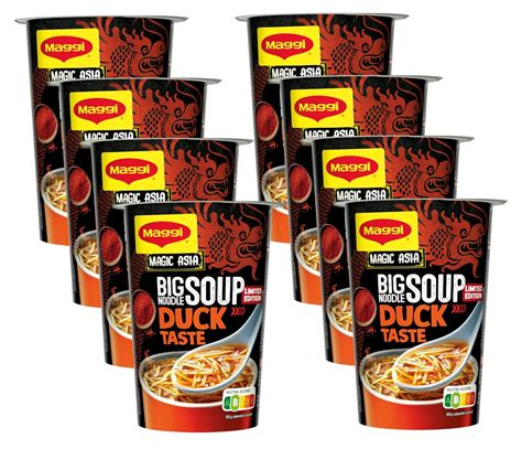 Maggi Magic Asia Big Noodle Soup Duck Taste Suppe Mit Instant Nudeln