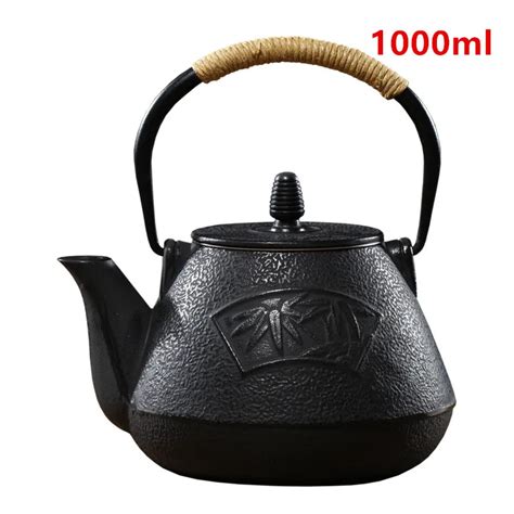 Cast Iron Tea Pot Set Japan Teapot Tetsubin Kettle Drinkware Kungfu