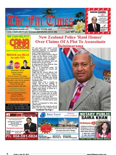 FijiTimes - July 20 2012 PDF | PDF | Fiji | Mental Health