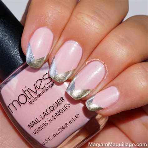 Maryam Maquillage Smokey Purple Pink Nude Summer Look Bridal Nails Striped Nails