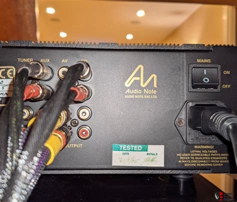 Audio Note M Zero Tube LInestage Preamp Photo 3392992 Canuck Audio Mart