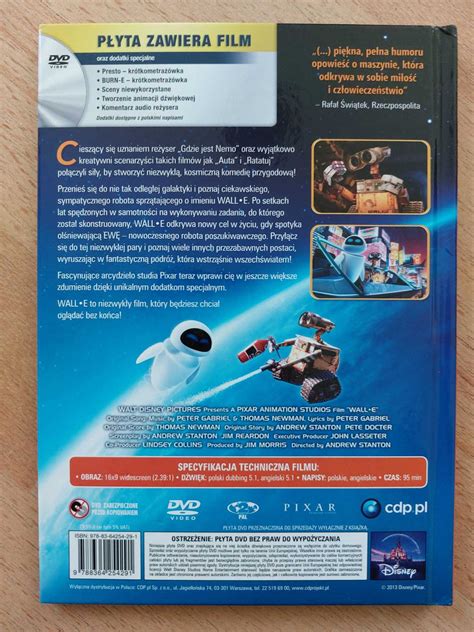 Film Bajka Dvd Wall E Pixar Pas K Olx Pl