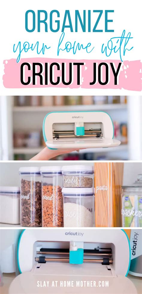 5 Ways To Get Your Home Organized With Cricut Joy Cricut Expression