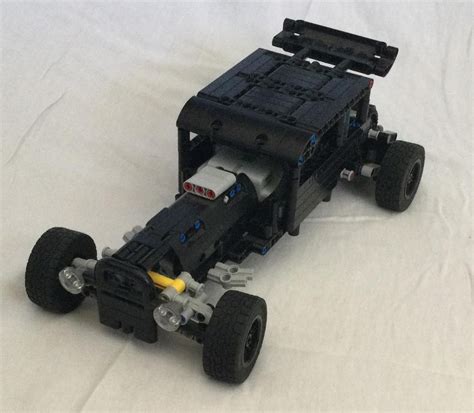 Lego Moc Rc Technic Hot Rod By The Stgear Rebrickable Build With Lego