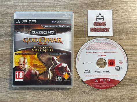 God Of War Collection Volume II PS3 Promo Press Not For Resale PAL FR