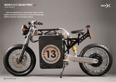 Dch Naked Electric Motorcycle On Behance