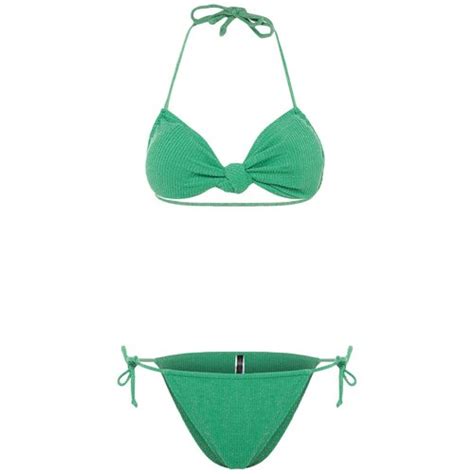 Trendyol Bikini Set Green Plain EPonuda