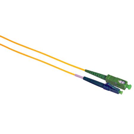 Camplex Apc Sc To Upc Lc Bend Tolerant Single Mode Simplex Fiber