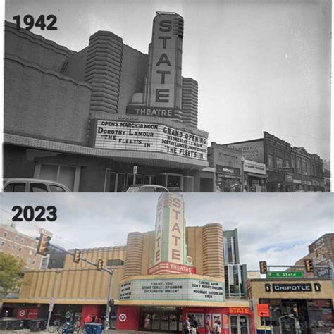 State Theater Ann Arbor, MI 1942-2023 : r/OldPhotosInRealLife