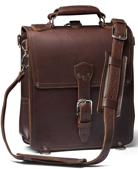 Leather Messenger Bag