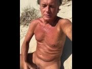 Ultimateslut Walks Around With Cum Covered Body After Nude Beach Cumshot Xxx Mobile Porno