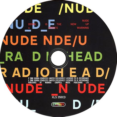 Car Tula Cd De Radiohead Nude Cd Single Portada
