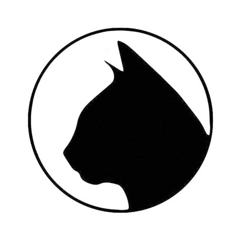 Трафарет морды кошки (46 фото)