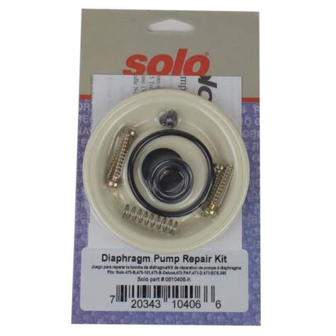 Diaphragm Pump Repair Kit - Solo