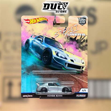 ducstore Xe mô hình FYN77 Hot Wheels Premium Honda S2000 Car Culture Street Tuners Shopee