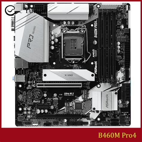 FOR ASROCK B460M Pro4 LGA 1200 128GB VGA HDMI Micro ATX Motherboard ...
