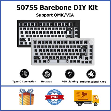 Akko S Gasket Structure Mechanical Keyboard Kit Wired Rgb Hot Swappable Custom Keyboard