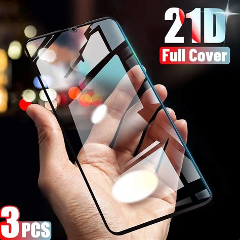 3 1pcs Full Cover Tempered Glass For Xiaomi Mi 9 Lite Se Screen