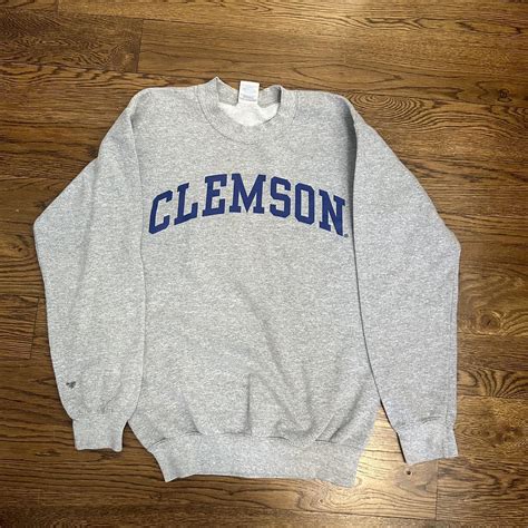 Clemson Vintage Crewneck Size : S Condition:... - Depop