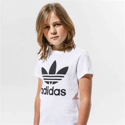 Adidas ТЕНИСКА Trefoil Tee Girl Dv2904 Детски Цвят бял Модни Тениски