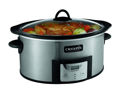 Crock Pot Quart Oval Slow Cooker With Stove Top Browning Only