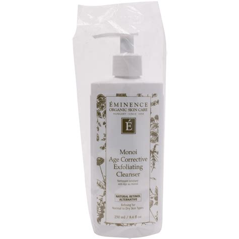 Eminence Monoi Age Corrective Exfoliating Cleanser 8 4 Oz New And