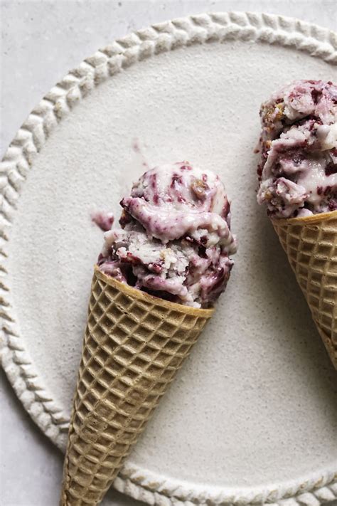 Blackberry Cobbler Ice Cream Healthy Little Vittles