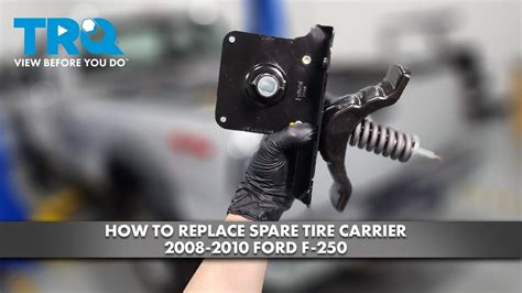 How To Replace Spare Tire Carrier Ford F A Auto