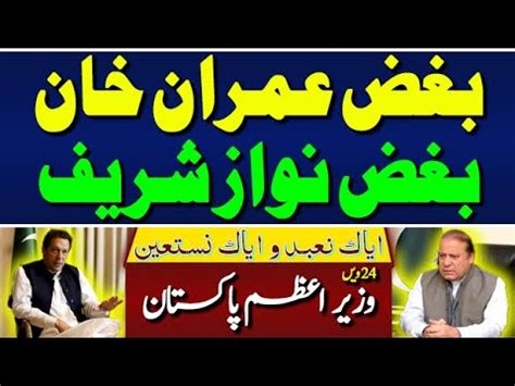 Imran Khan Vs Nawaz Sharif PTI Vs PMLN 24th Prime Minister Of