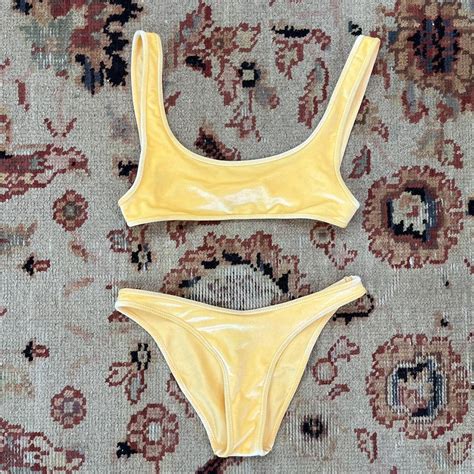 Triangl Bikini Set Top Size Small Bottoms Size Depop