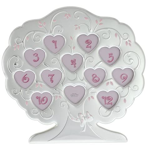 Сребърна музикална рамка за снимки 12 розови снимки - eMAG.bg