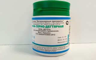 От чего помогает Серно – дегтярная мазь: инструкция по применению