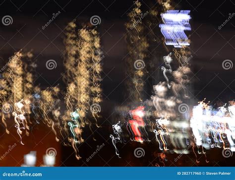 Danciing Wiggles Of Light Stock Photo Image Of Wiggling 282717960