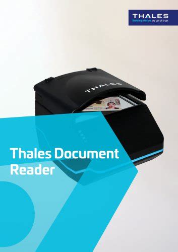 Thales Gemalto Document Verification DV Thales PDF Catalogs