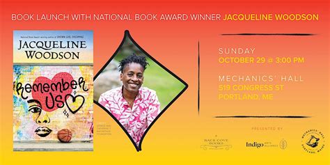 Mechanics Hall Jacqueline Woodson Remember Us